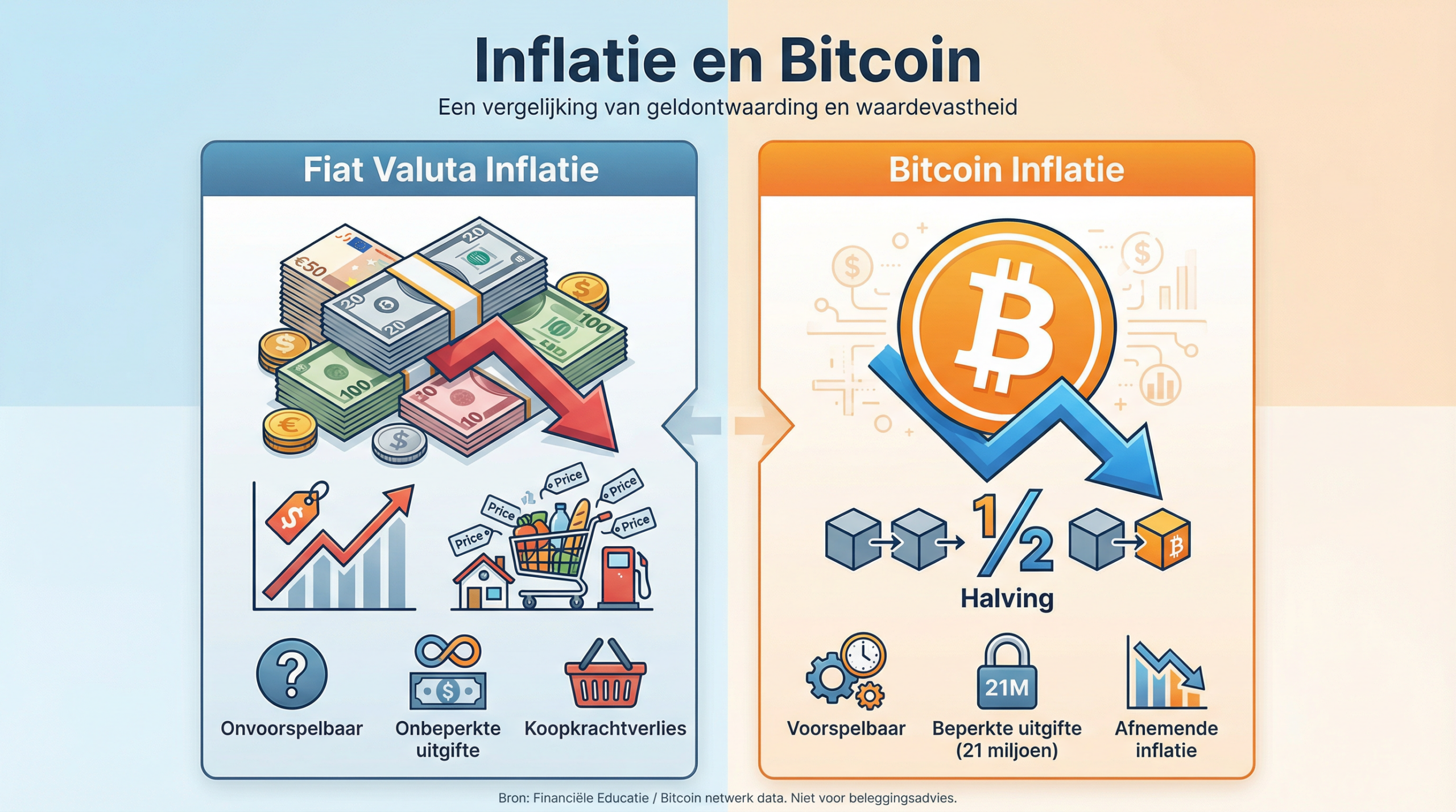 Inflatie en Bitcoin