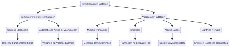 Smart Contracts in Bitcoin Infographic